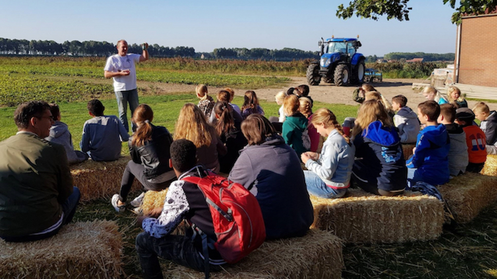 Boer en klas