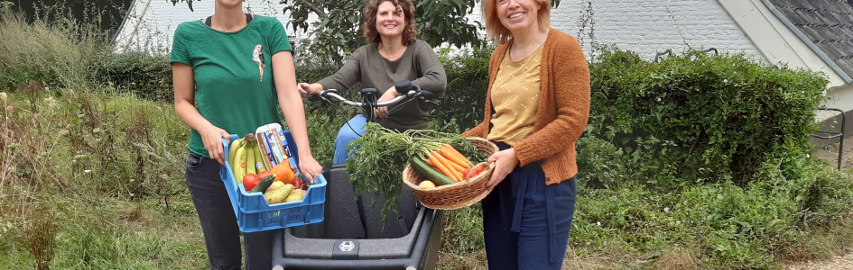 fietsen voor eten