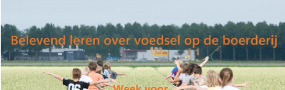 Belevend leren over voedsel op de boerderij